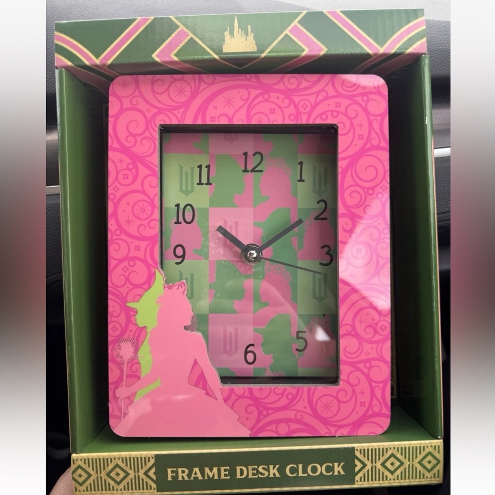 ‘Wicked’ Frame Desk Clock -Glinda + Elphaba